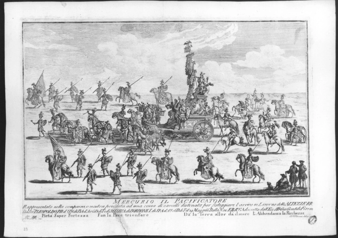 Mercurio il pacificatore - Biblioteca Bazionale Centrale di Firenze